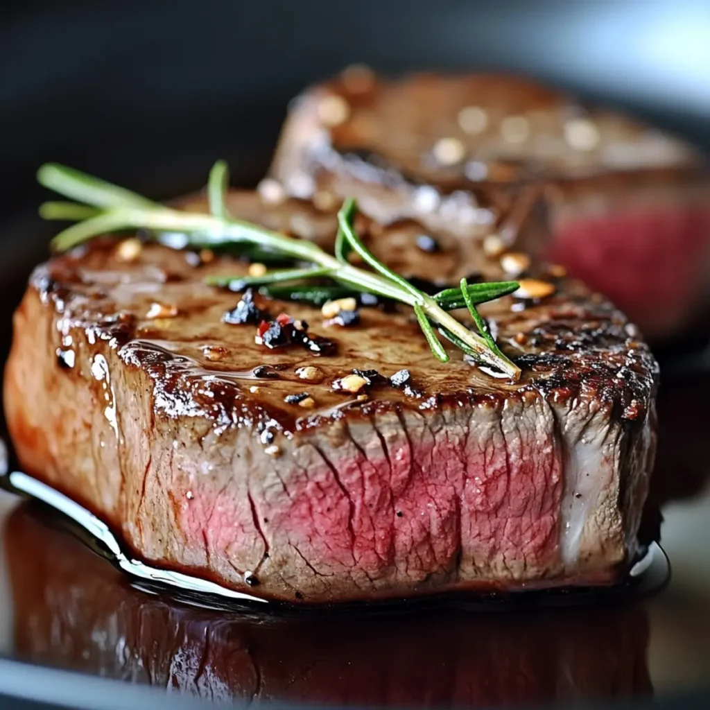 Perfect Pan Seared Ribeye Steak