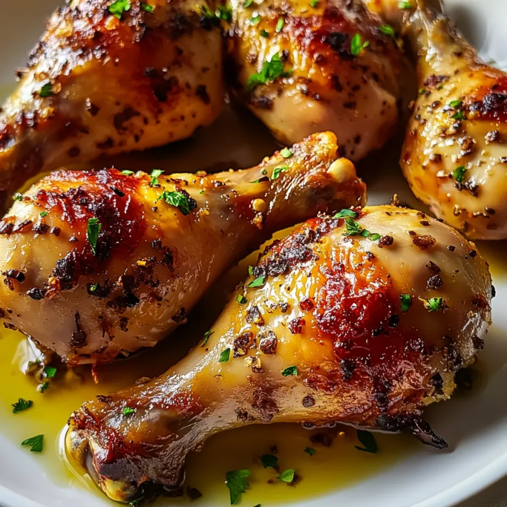 Super Bowl Baked Chicken Drumsticks