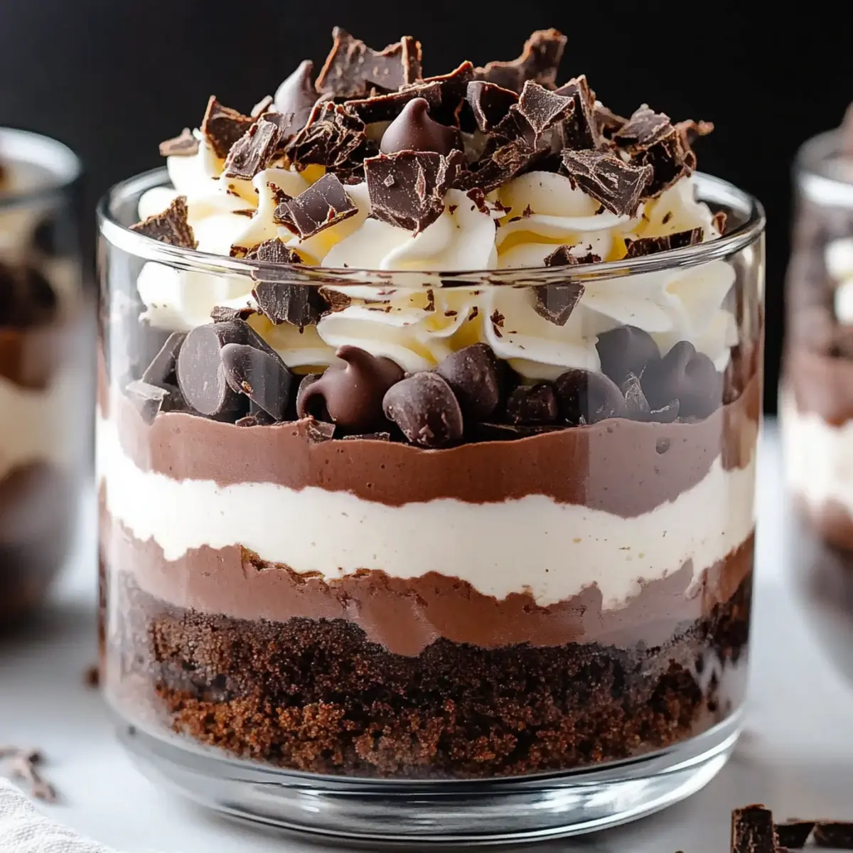 Chocolate Cheesecake Trifle