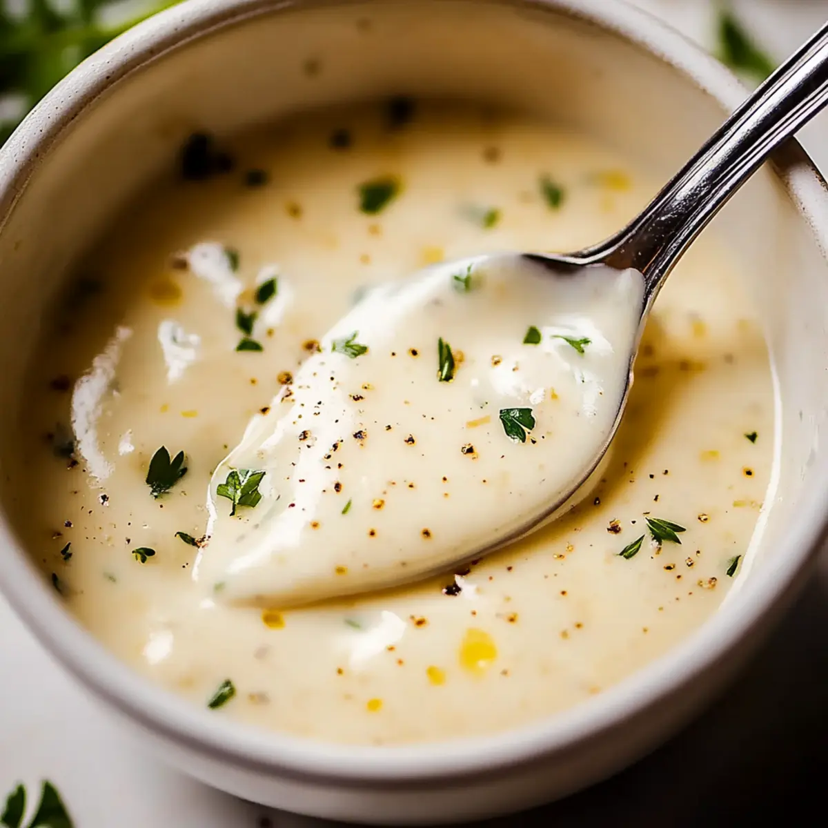 Classic Creamy Garlic Sauce