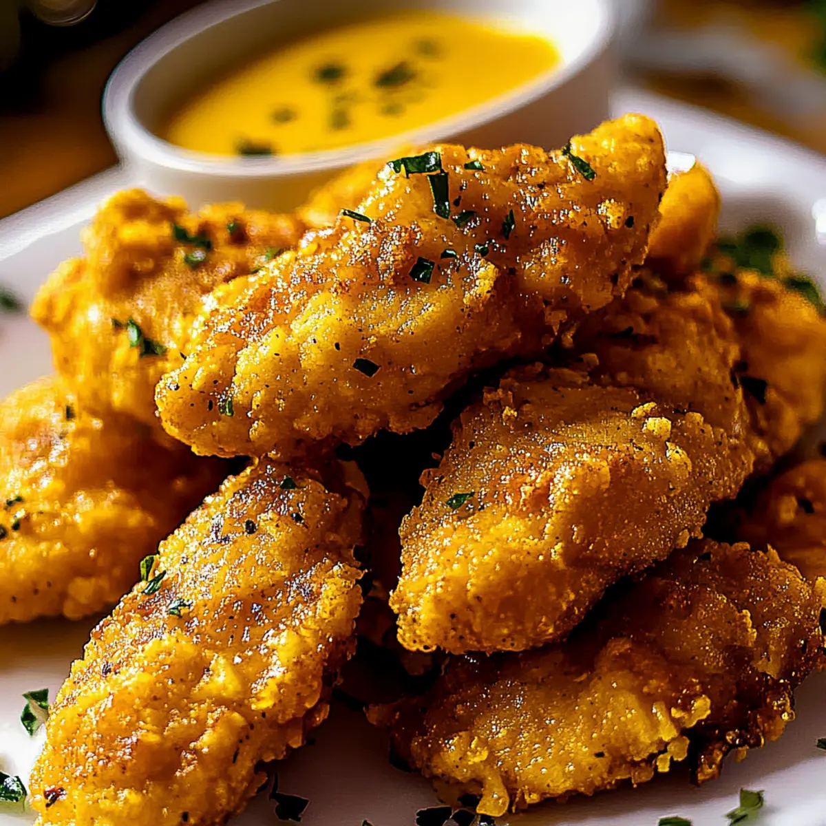 Crispy Turmeric Chicken Tenders