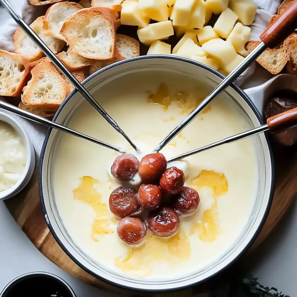 Delicious At-Home Fondue Date Night Recipe for Two: Cheese Fondue