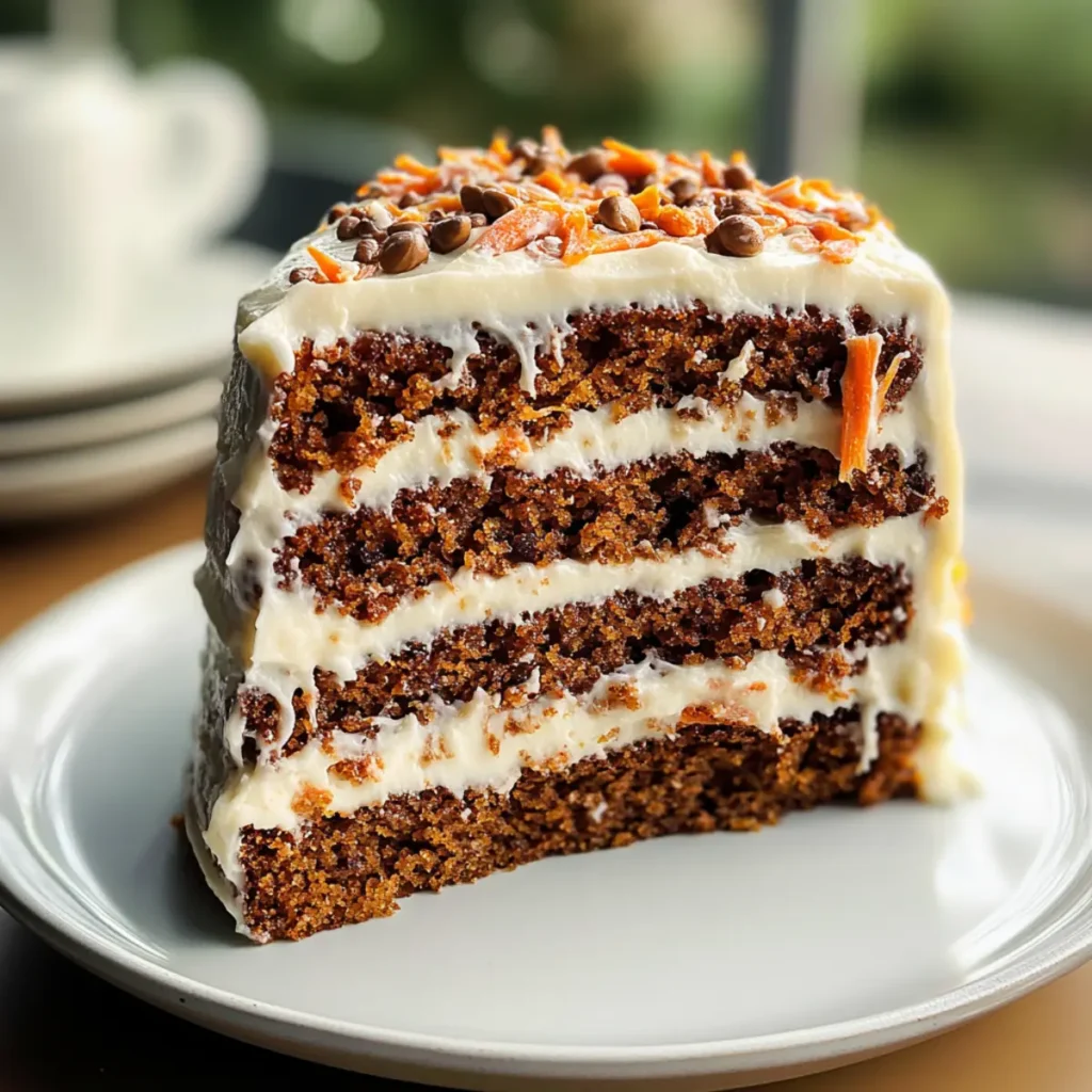 Indulgent Carrot Cake Recipe