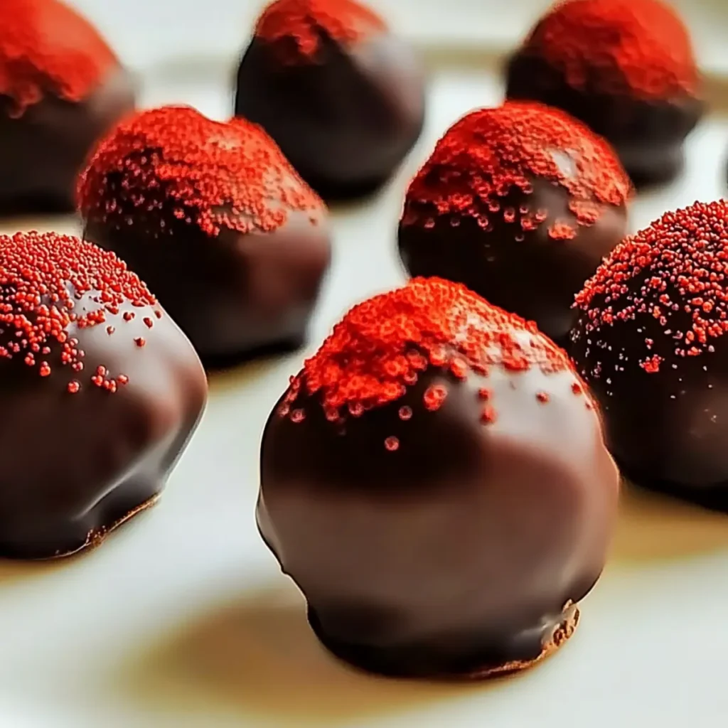 Decadent Chocolate Strawberry Truffles Recipe You Will Love