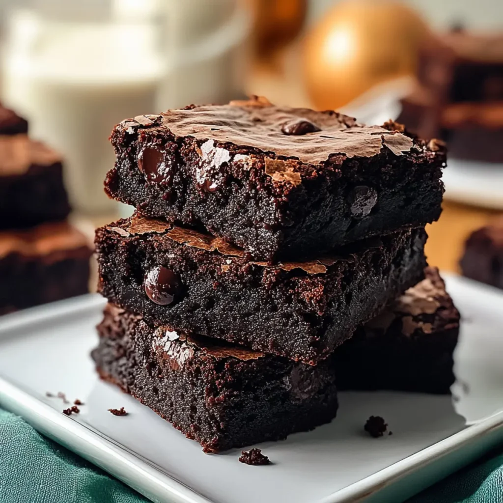 VALENTINE’S DAY Best Fudgy Homemade Brownies