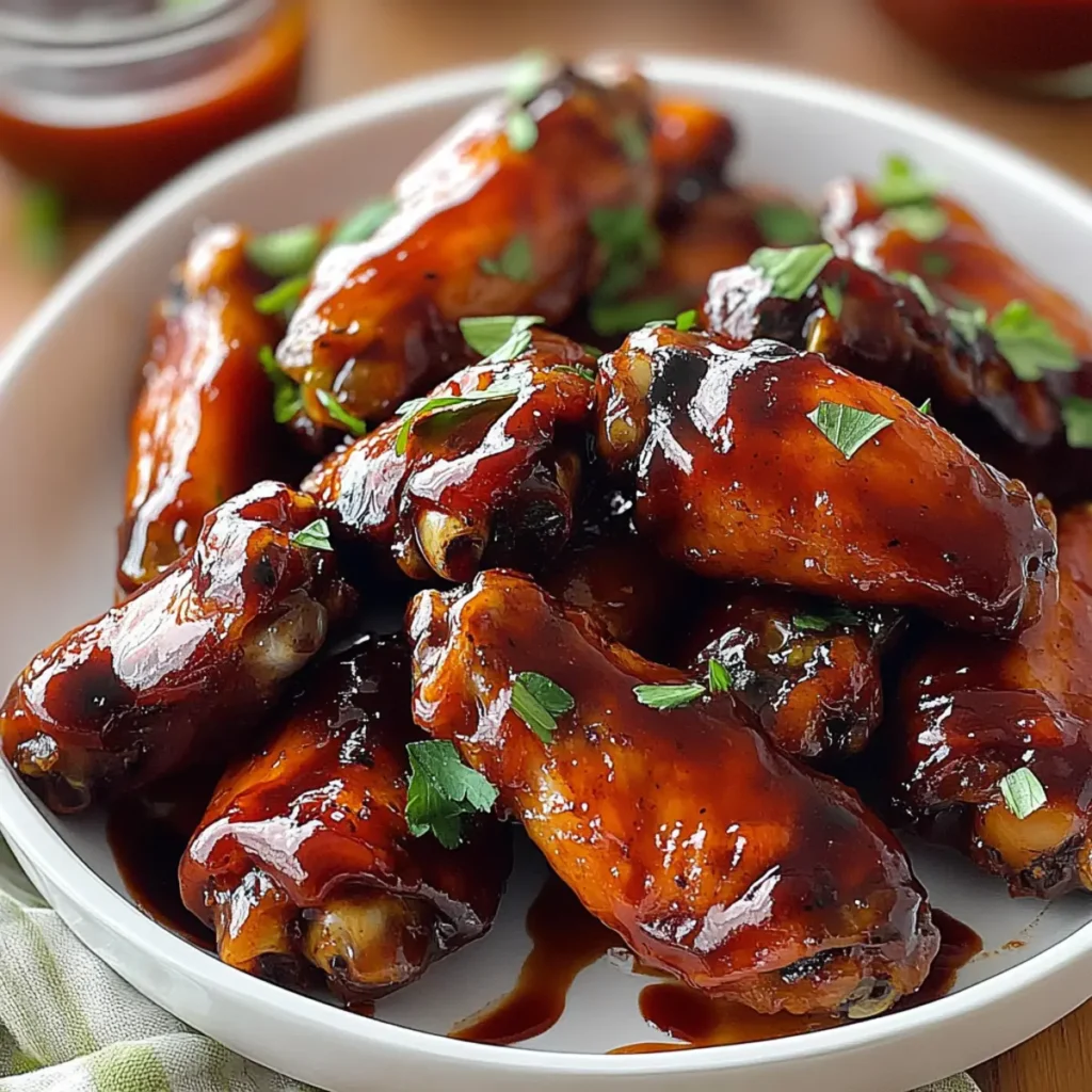 SUPER BOWL Sticky BBQ Chicken Wings (Ultimate Game Day Wings)