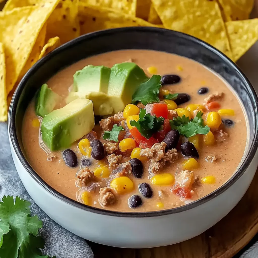 Creamy Taco Soup