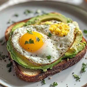 Avocado Toast with Egg