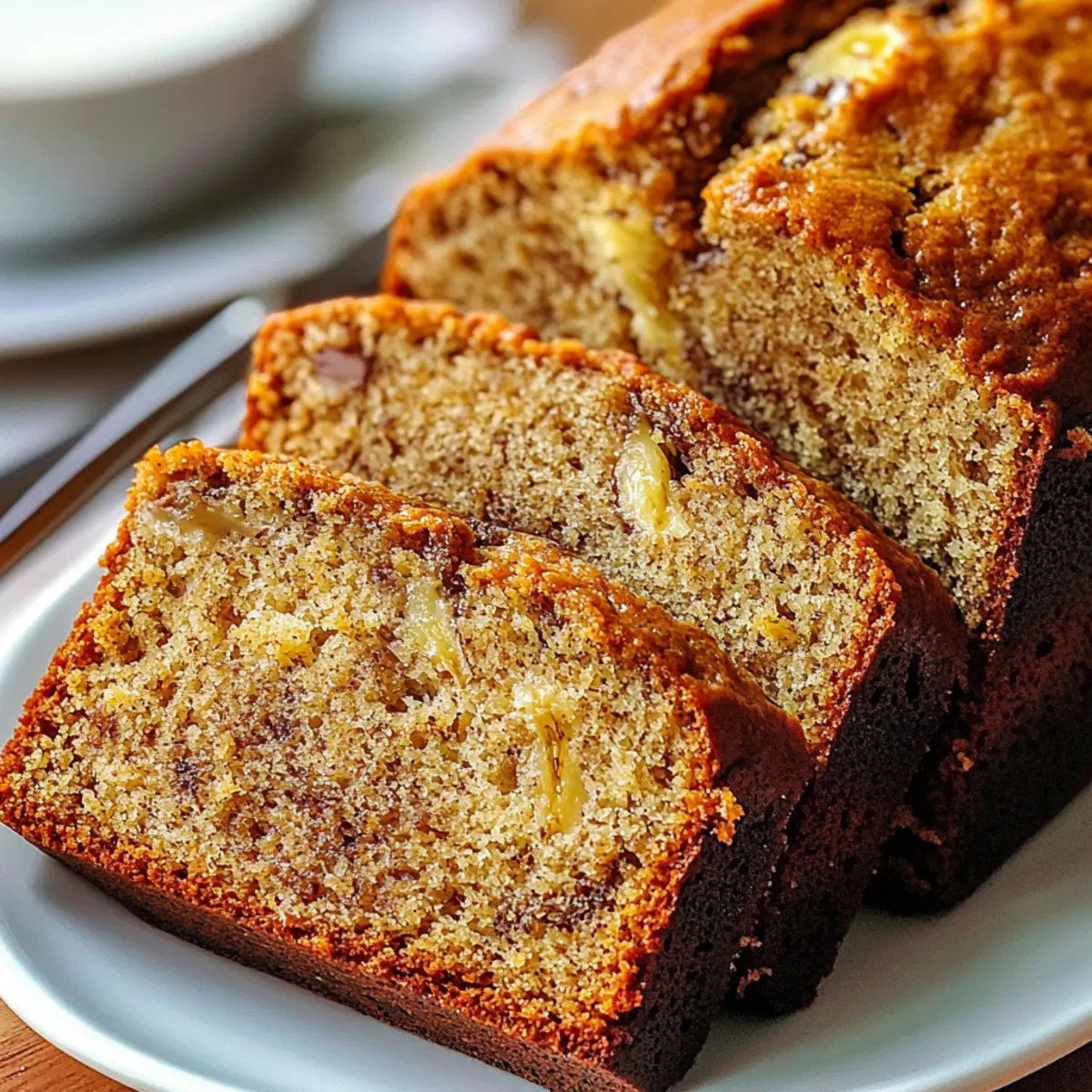 Grandma's Homemade Banana Bread