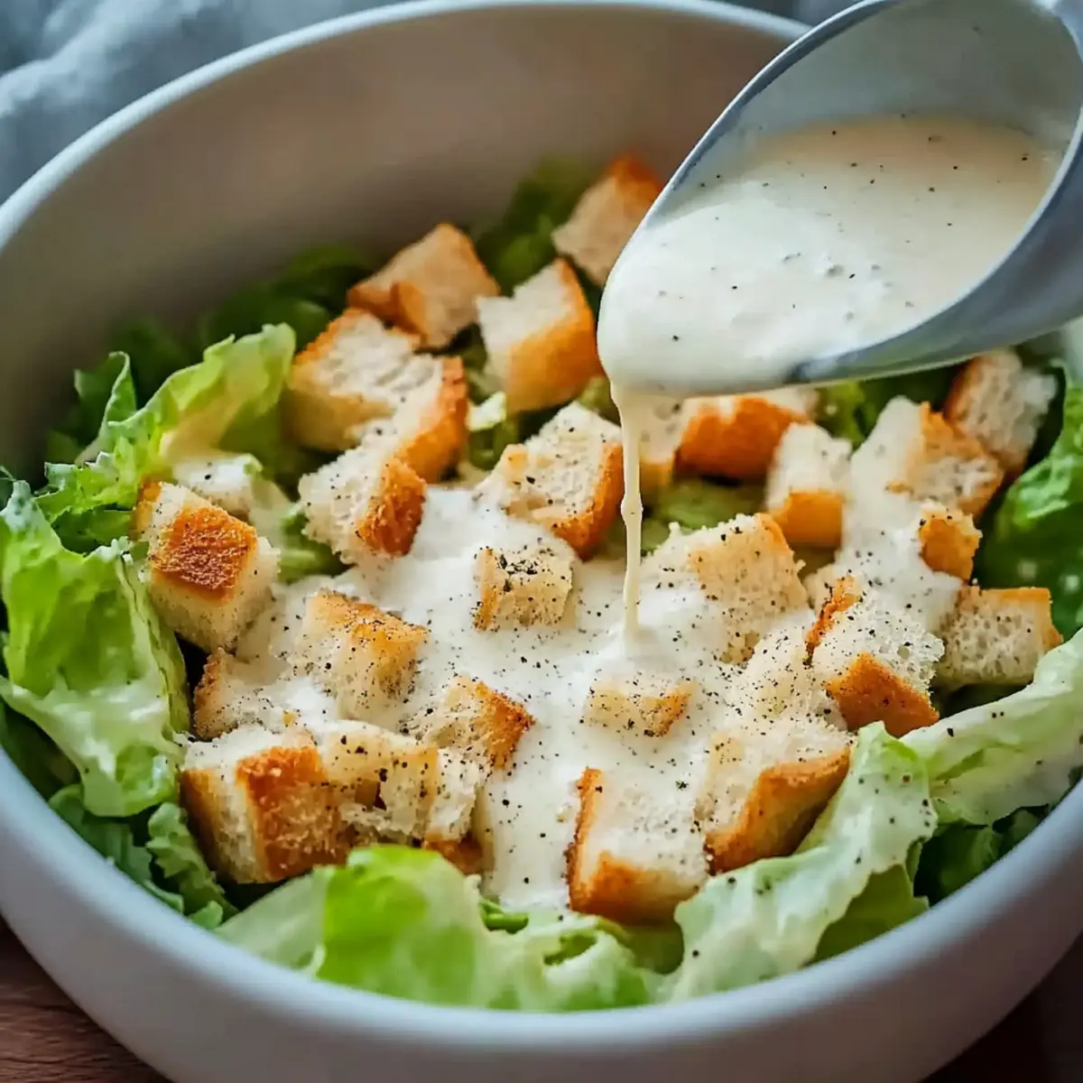 Easy Homemade Caesar Salad Dressing Recipe in Just 10 Minutes