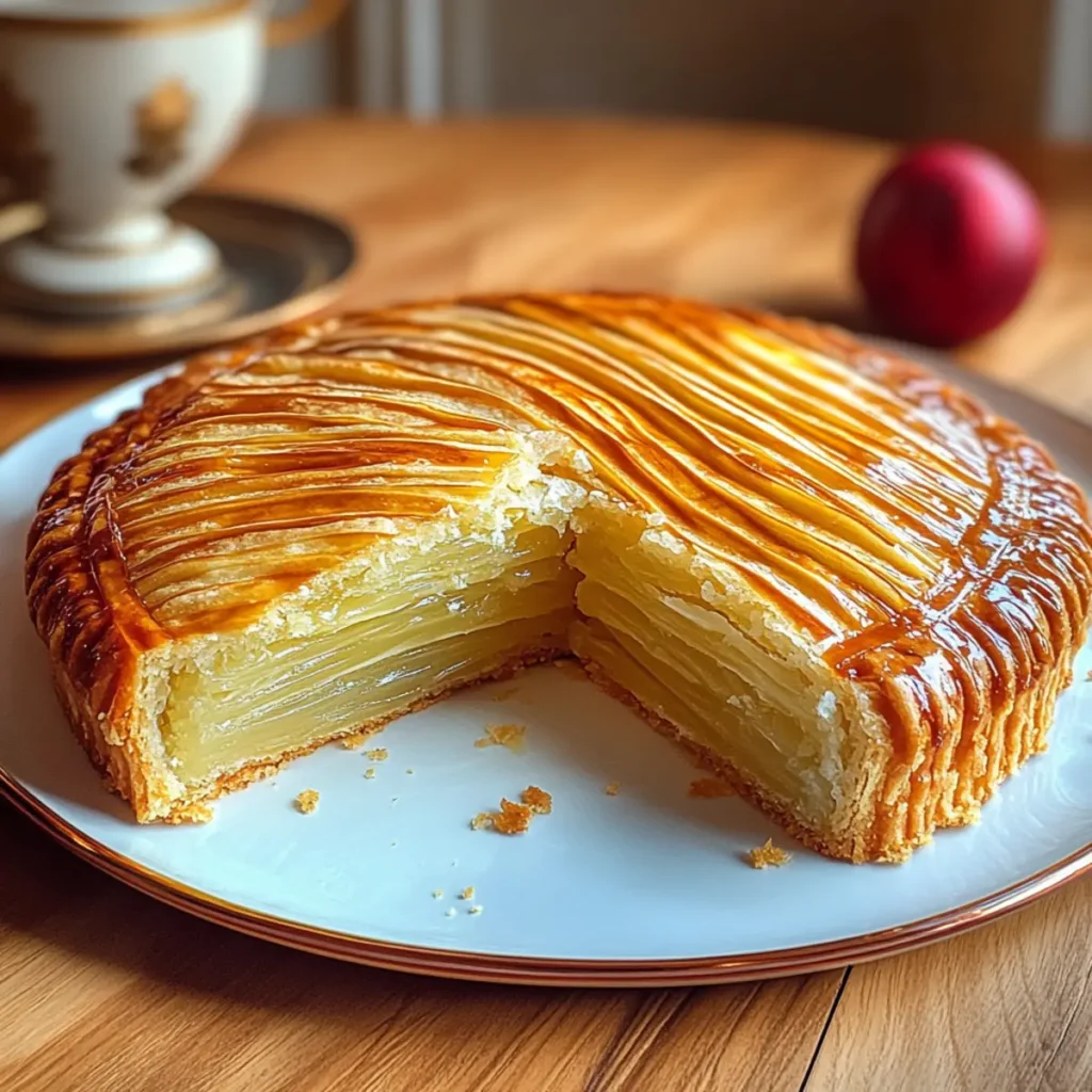 Frangipane galette des rois (king cake)