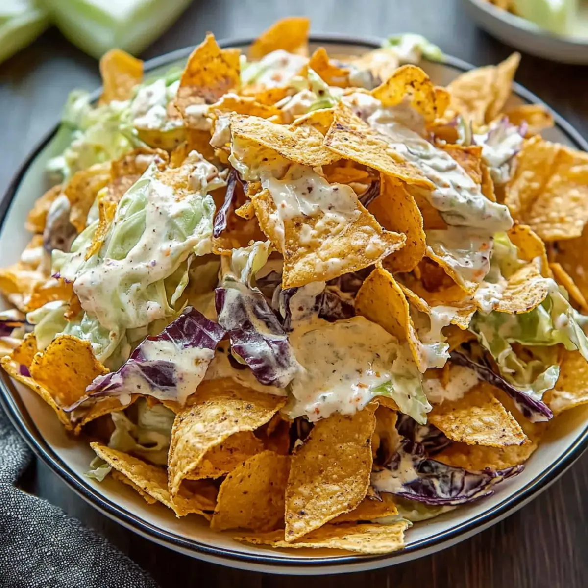 Crispy Cowboy Cabbage with Chips