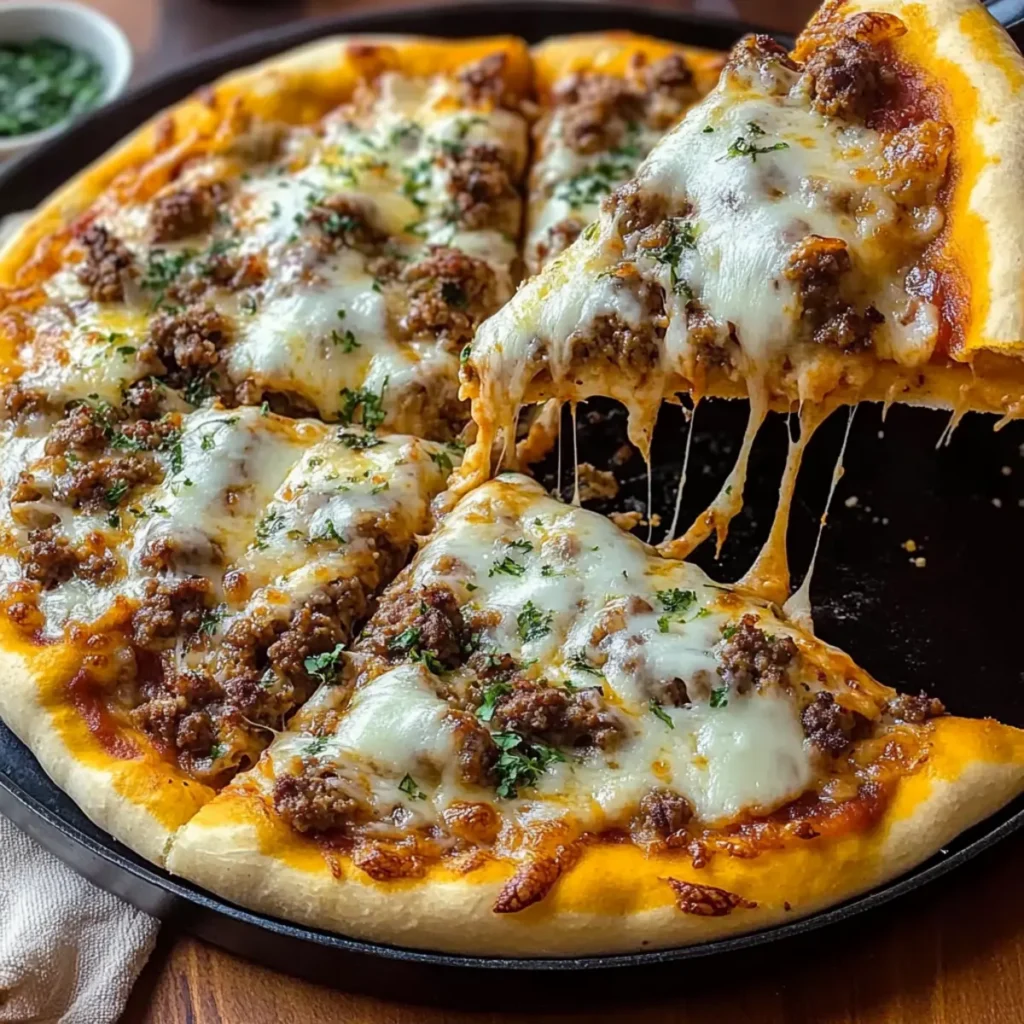Delicious Patty Melt Style Cheese Pizza Recipe You’ll Love