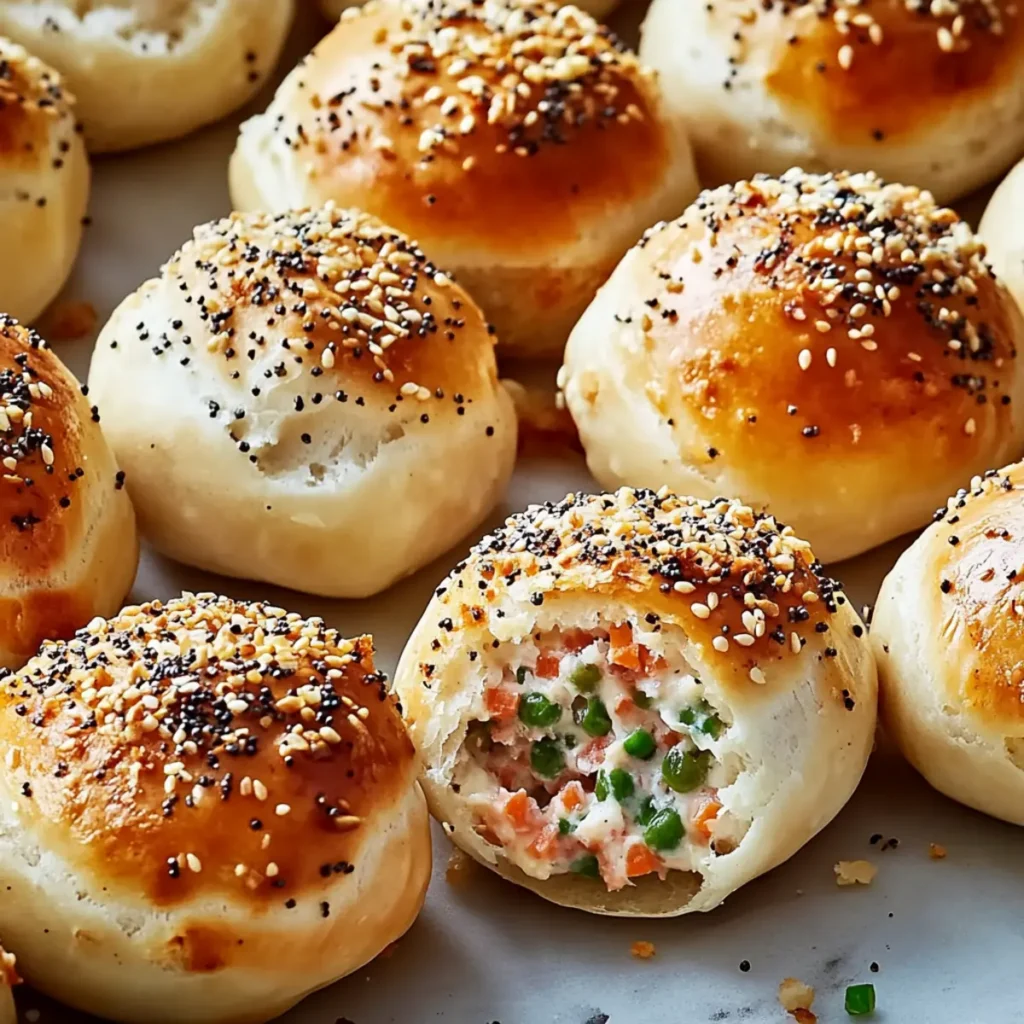 Stuffed Bagel Bites