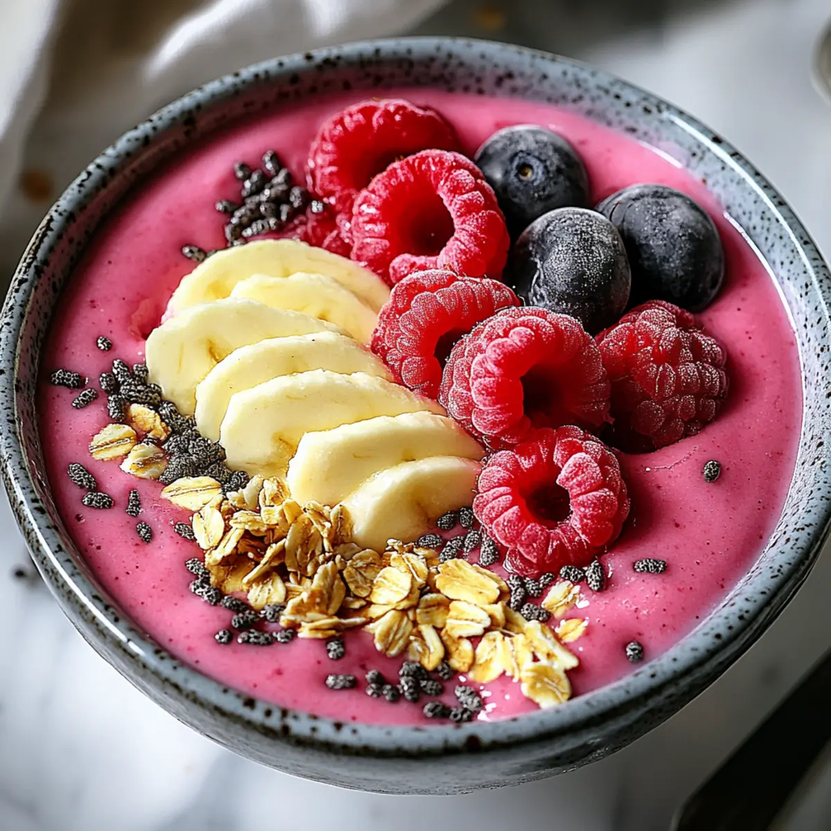 Raspberry Smoothie Bowl