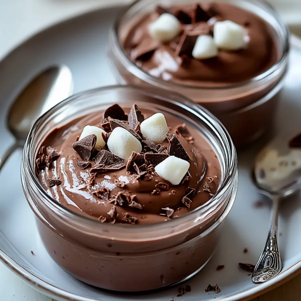 VALENTINE’S DAY Chocolate Mousse (Romantic Dessert for Two)