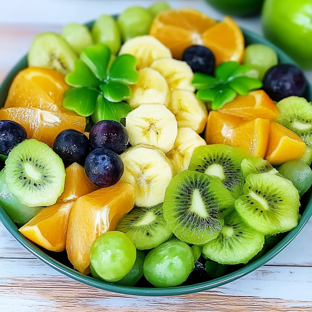 St Patricks Day Fruit Cups