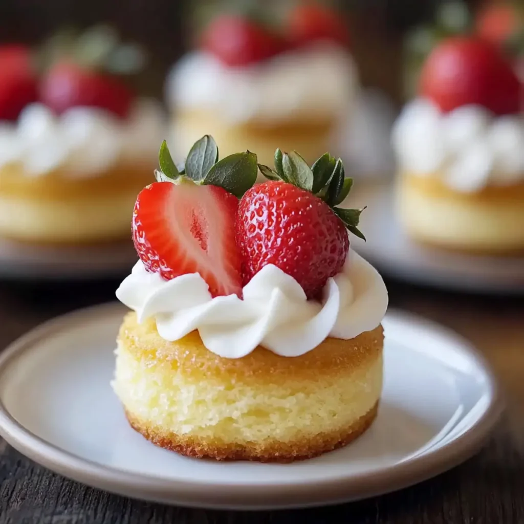 Delicious Mini Strawberry Shortcakes for Parties