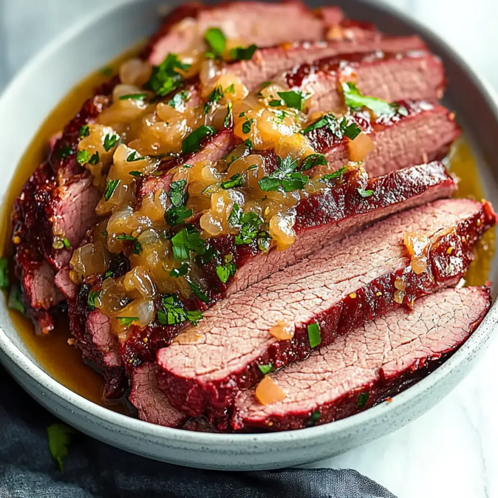 Simple Oven-Baked Corned Beef Recipe with Beer Glaze