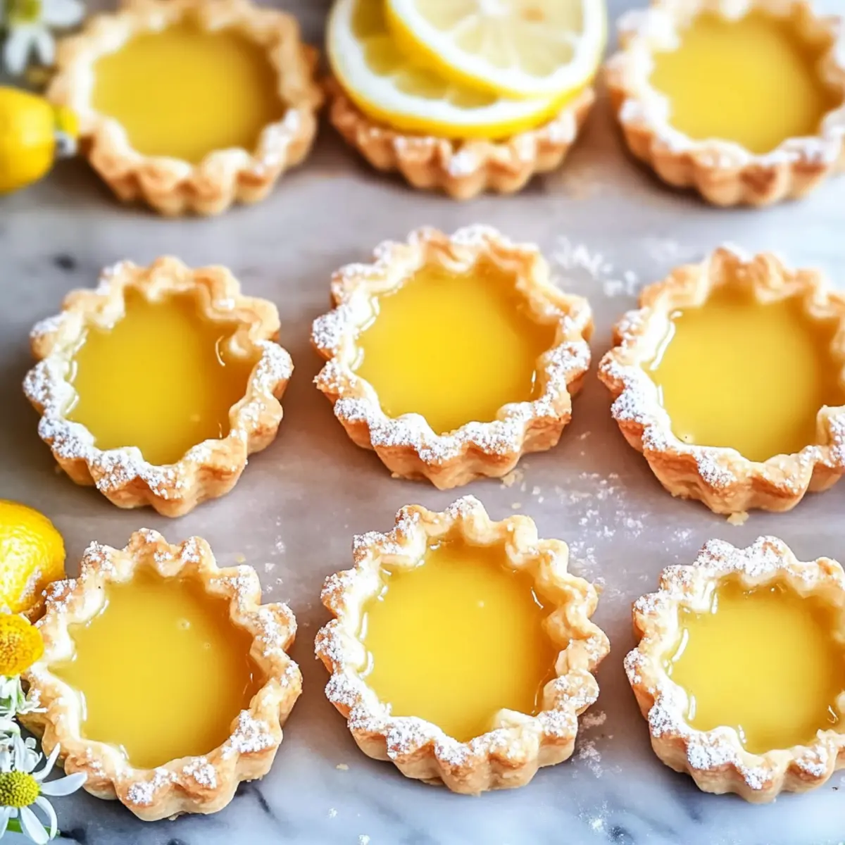 Lemon Curd Tartlets