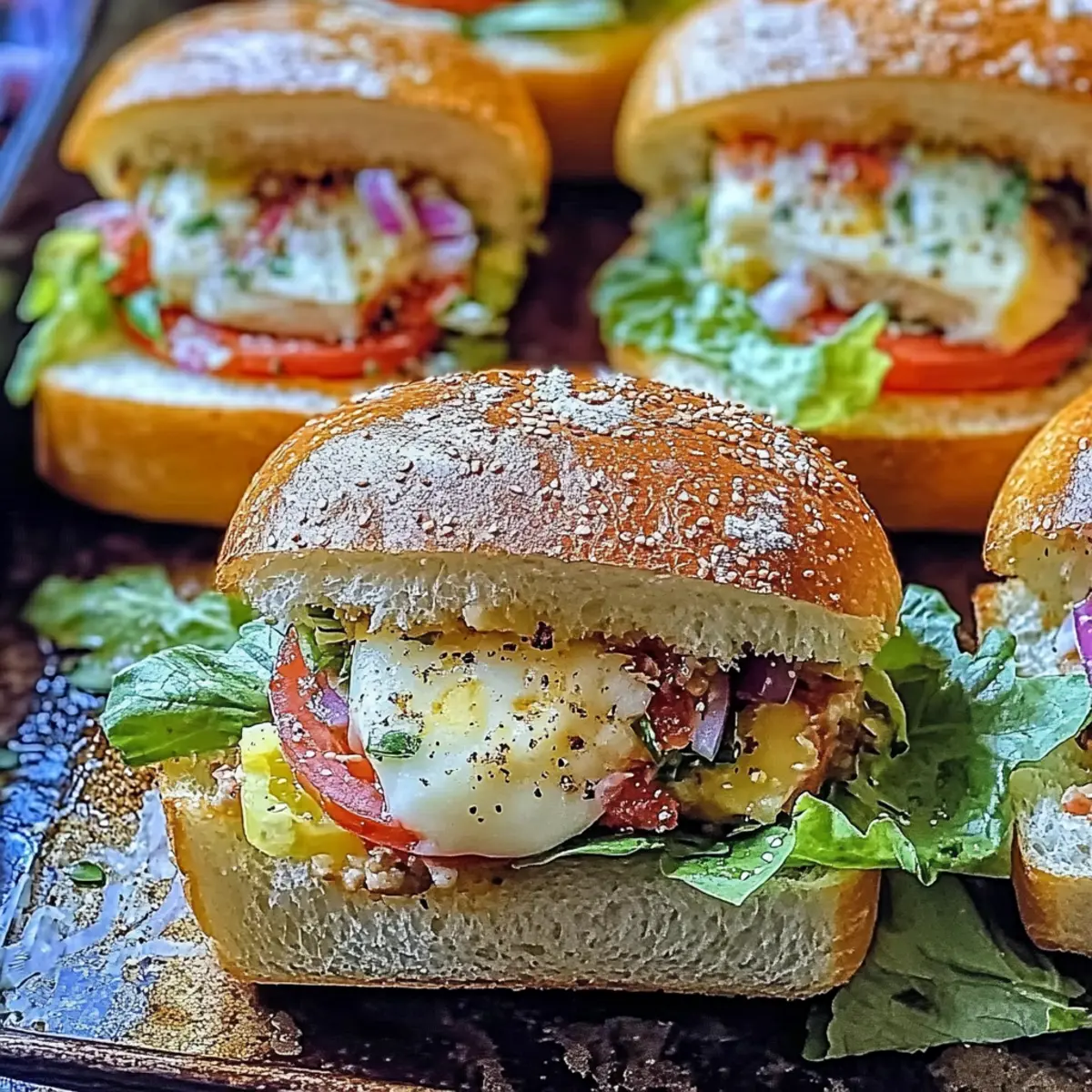 Delicious Italian Sub Sliders Recipe Perfect for Game Day