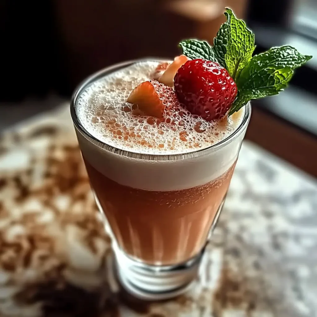 Homemade Real Fruit Irish Cream Soda