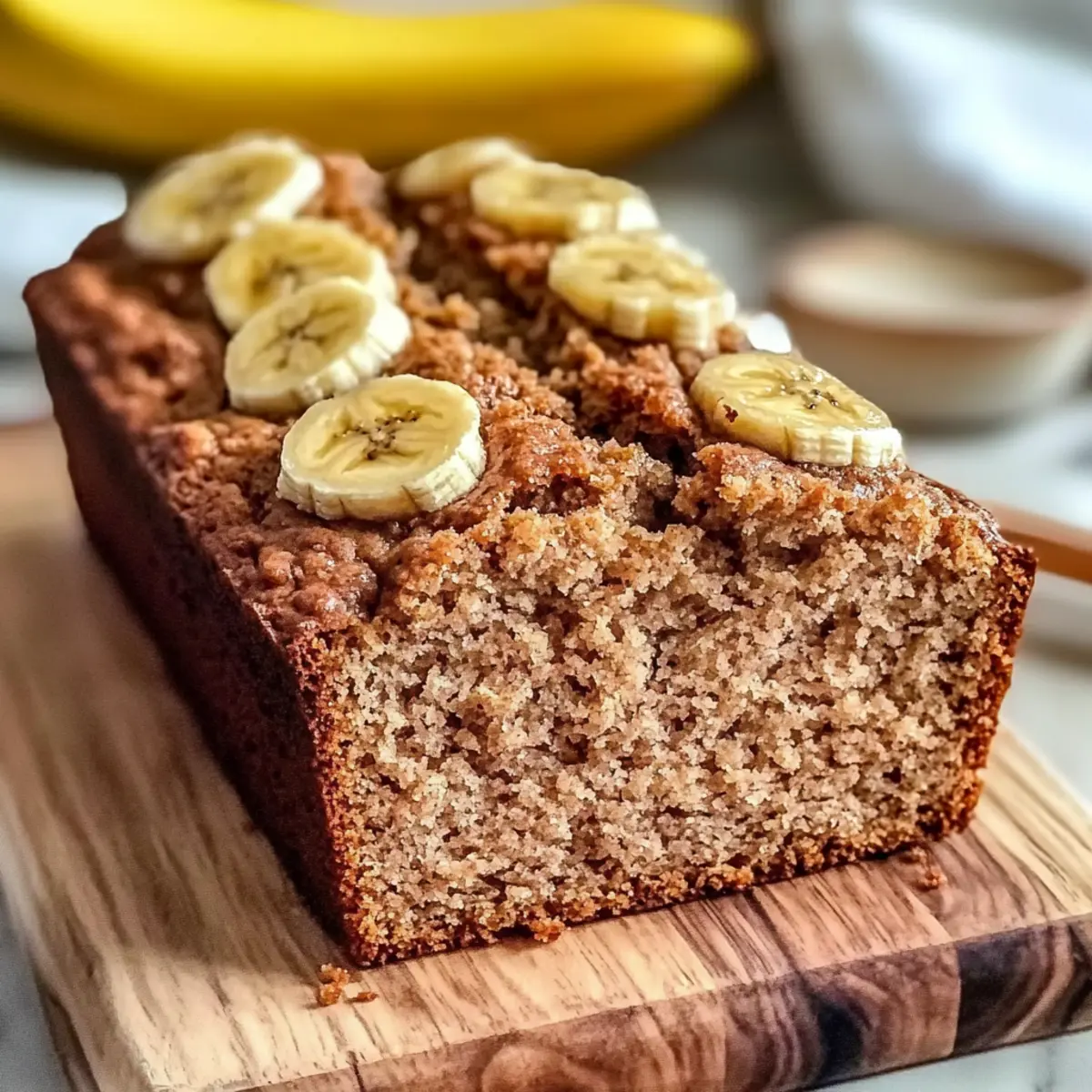 Deliciously Healthy Cottage Cheese Banana Bread