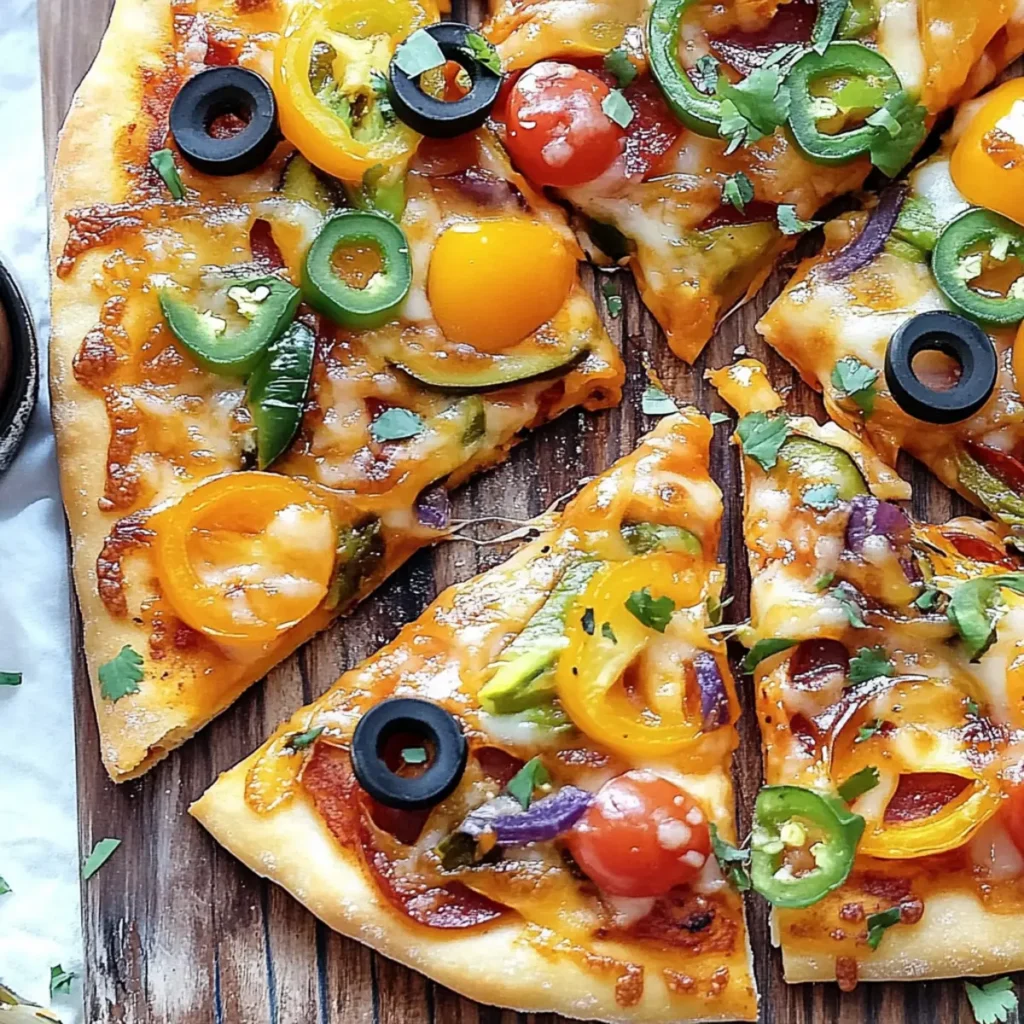 Delicious Hot Honey Veg Flatbread Pizza Ready in Just 15 Minutes