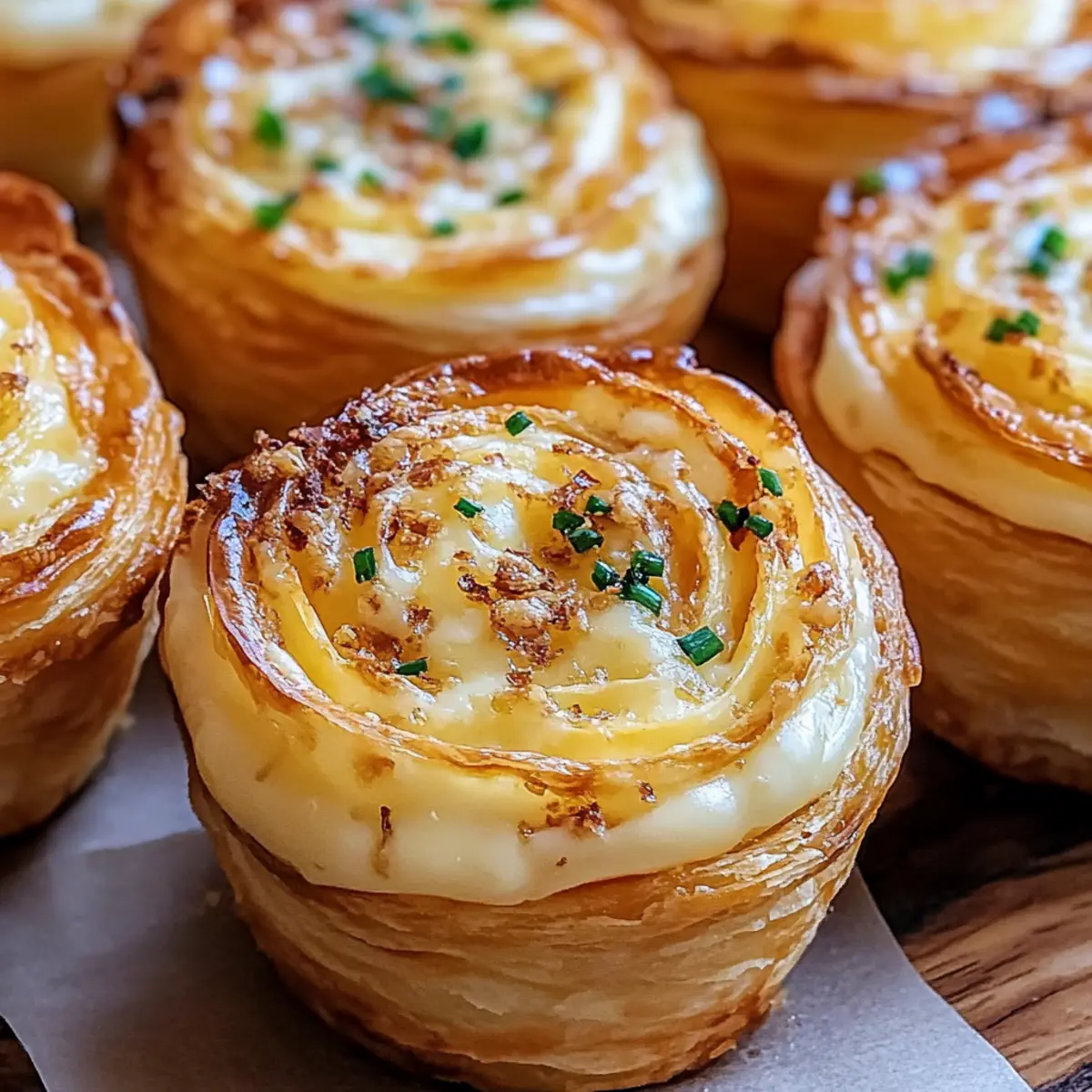Cheesy Cruffins