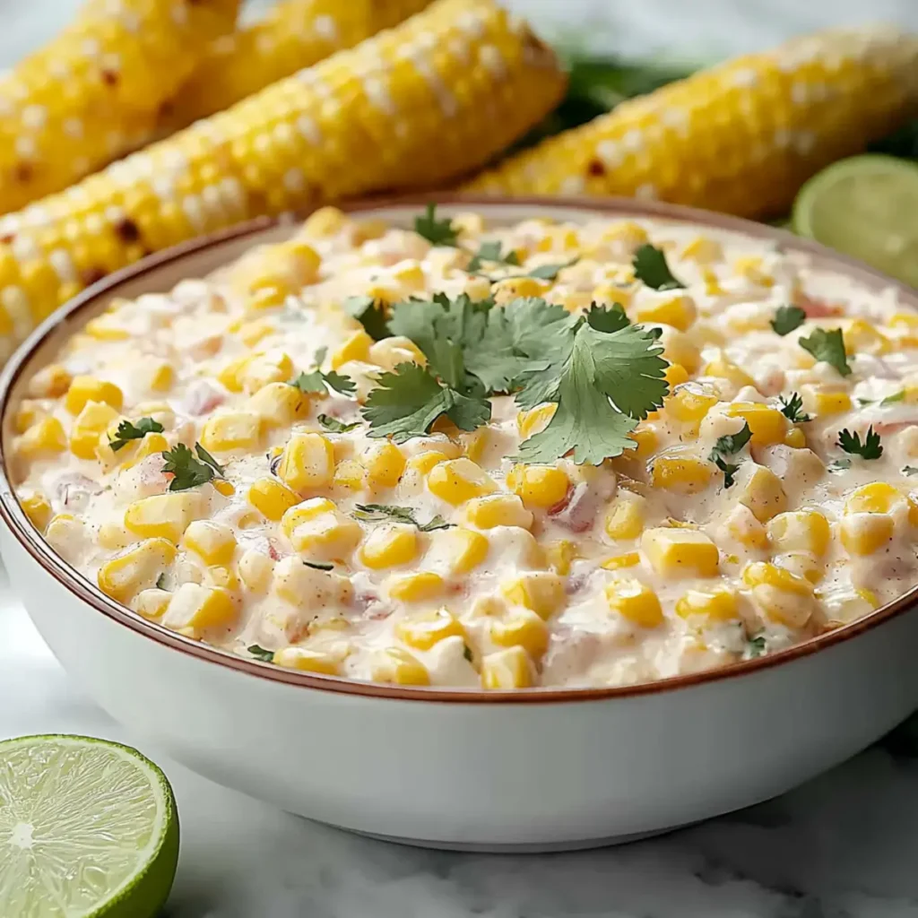 Cold Mexican Street Corn Dip