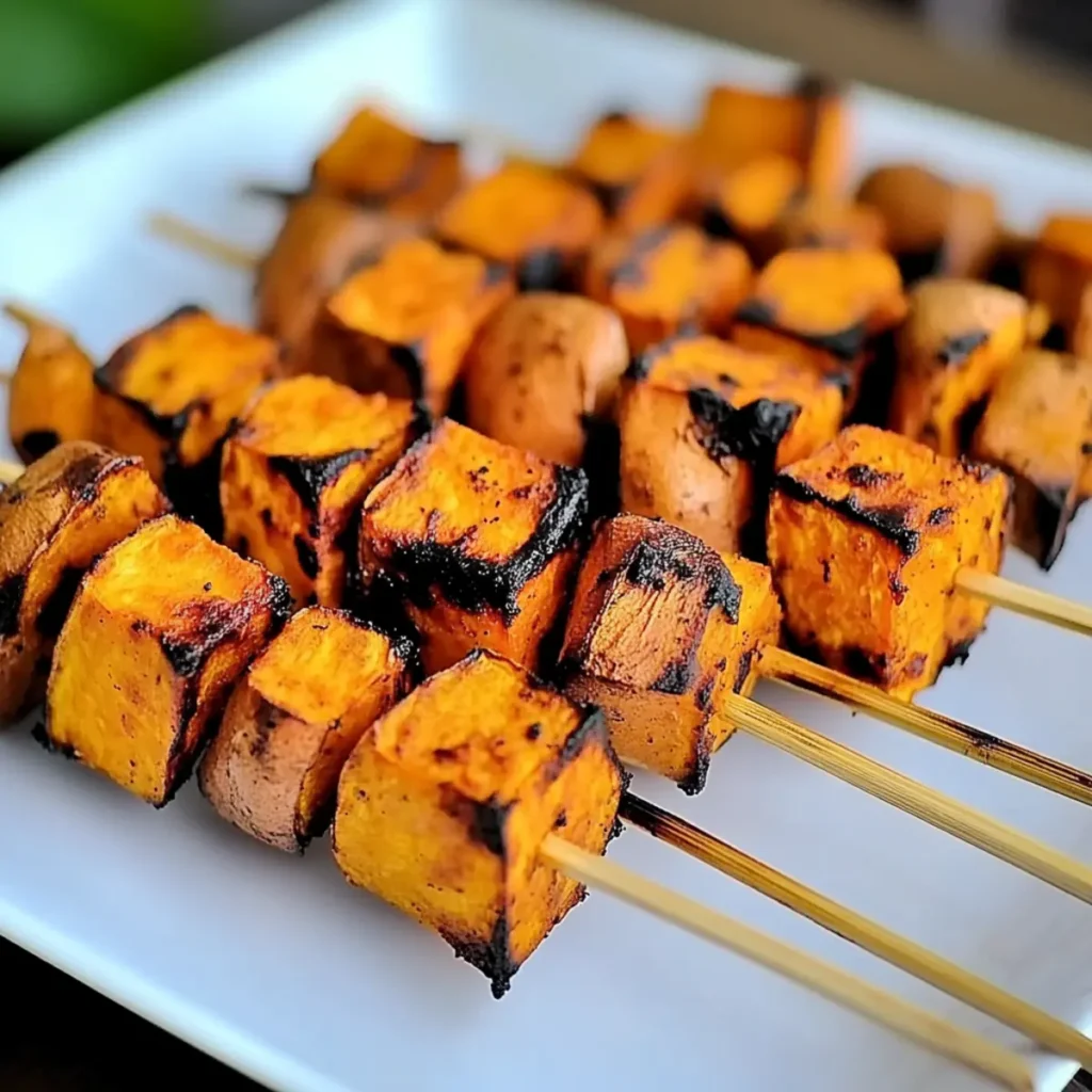 Grilled Sweet Potato Skewers
