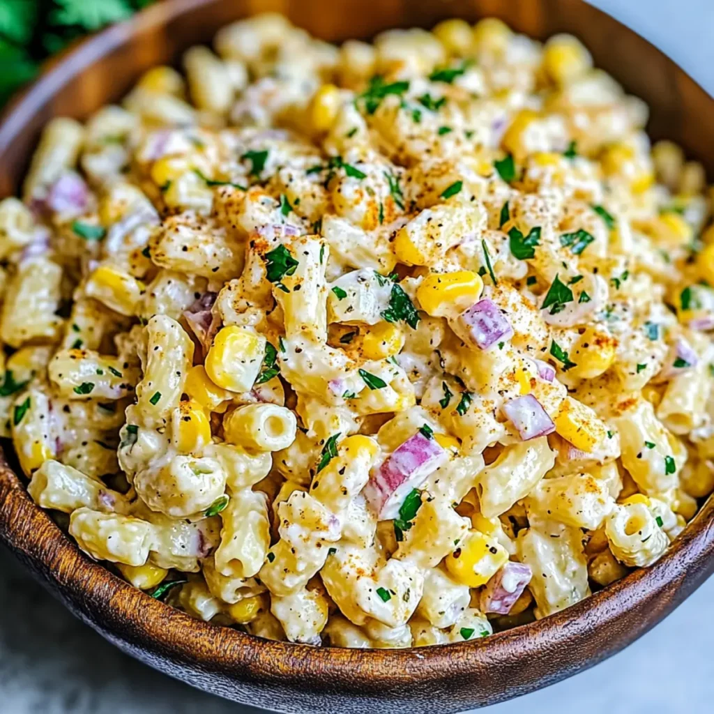 Deliciously Creamy The Best Street Corn Pasta Salad Recipe