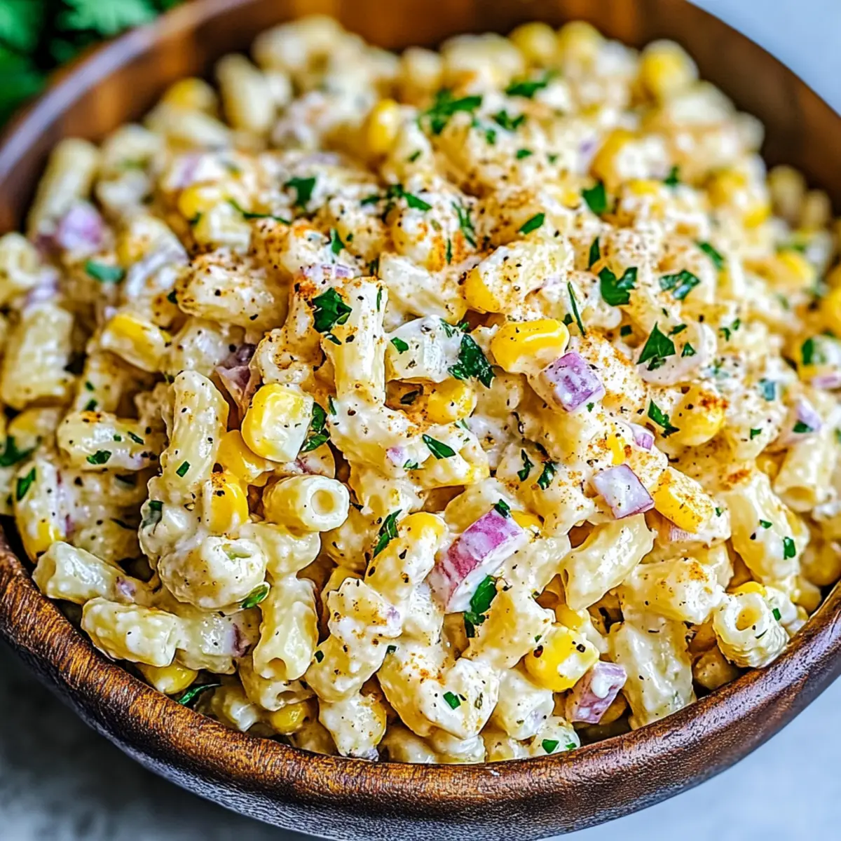 Deliciously Creamy The Best Street Corn Pasta Salad Recipe