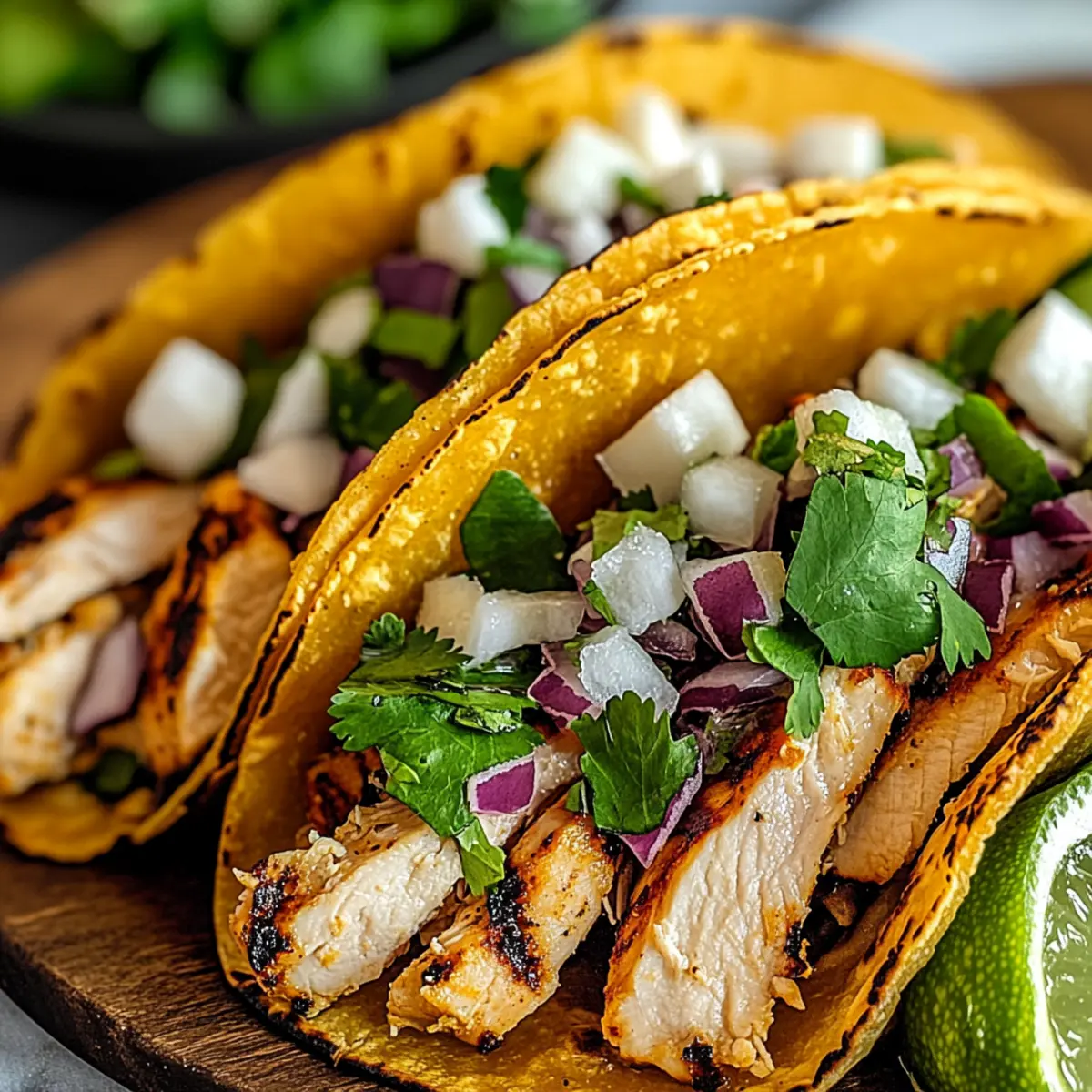 Grilled Chicken Tacos